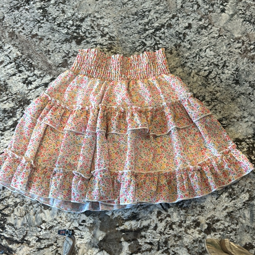 Altar’d state skirt, XS, floral